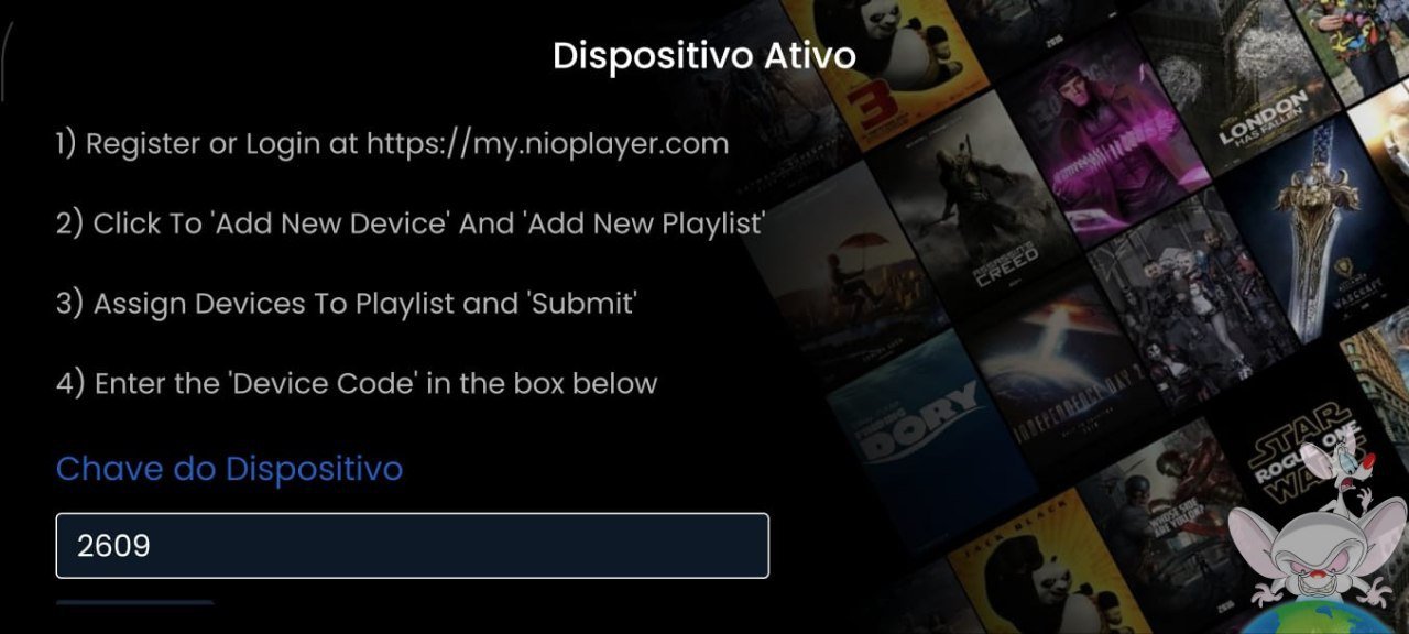 NIO PLAYER APLICATIVO PARA TVS ANDROID! RODA NO CELULAR TAMBÉM!