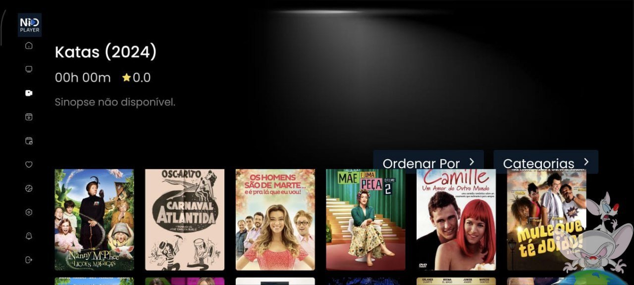 NIO PLAYER APLICATIVO PARA TVS ANDROID! RODA NO CELULAR TAMBÉM!